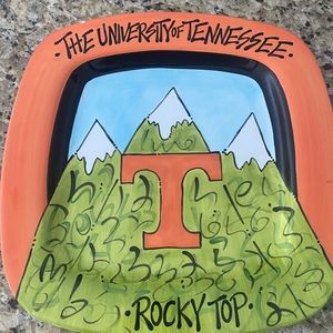 Sports Party serving tray Univ. of TN